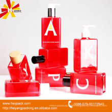 Beautiful various plastic PET cosmetic packaging bottles